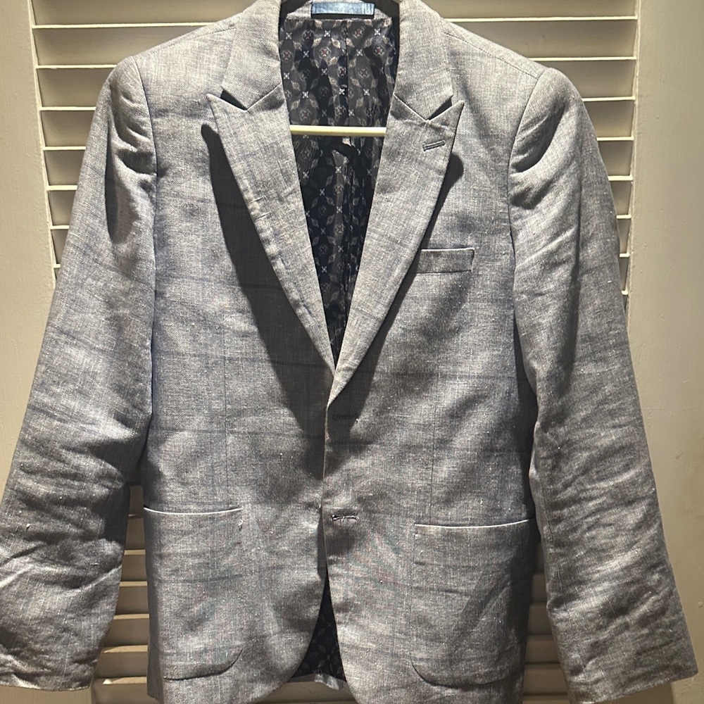 Men's Gray Blazer